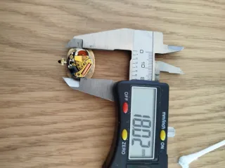 Esfera de reloj Certina Quartz Beige/Dorado