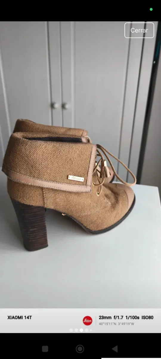 Botines Vkingas Marrón Claro