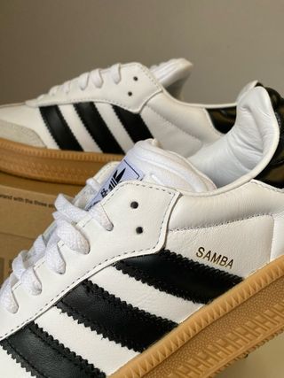 Adidas Samba XLG Zapatillas Blancas Negras