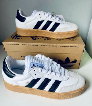 Adidas Samba XLG Zapatillas Blancas Negras