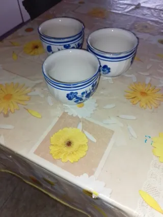 Ciotole T. Copenaghen ceramica blu/bianco