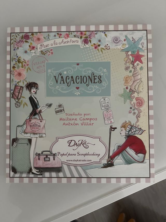 Papel para Scrapbooking Dayka Vacaciones
