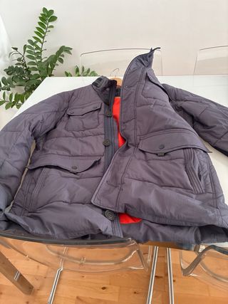 Parka NZA gris talla L