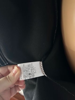 Cappottino a quadri nero, bianco e verde