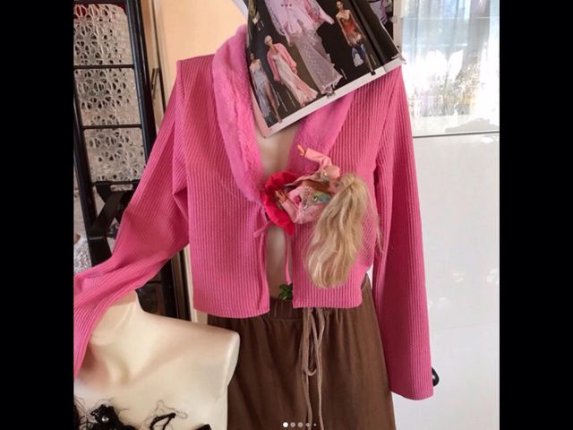 Cardigan Maglia Donna Nuovo