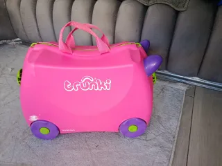 Maleta infantil Trunki rosa