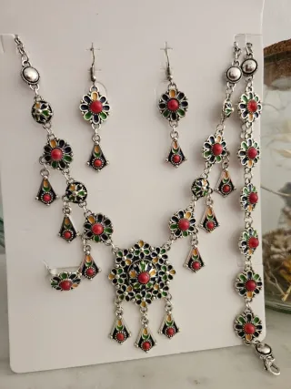 Conjunto Joyas Bereber Han Fang Multicolor
