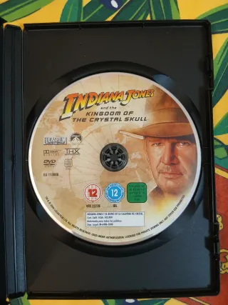 DVD Indiana Jones Reino de la Calavera de Cristal