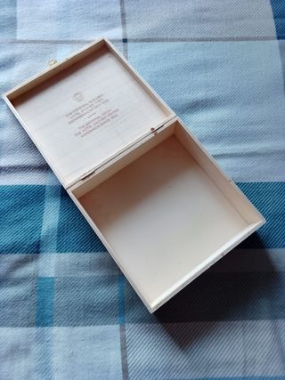 Scatola Caffarel Gianduja 1865 Legno