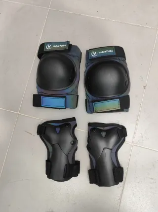 Protecciones patines niños coderas y muñequeras