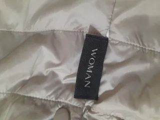 Chaqueta pelo sintético beige