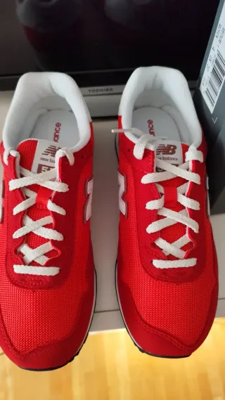 Zapatillas New Balance Mujer Rojas