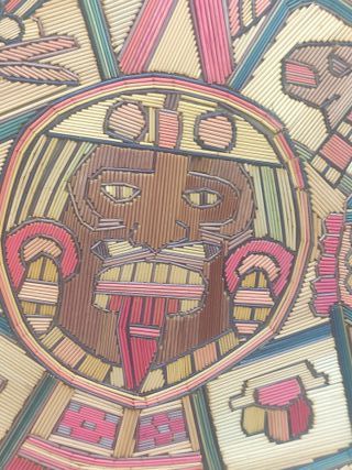 Calendario Azteca/Maya Artesanal 80s