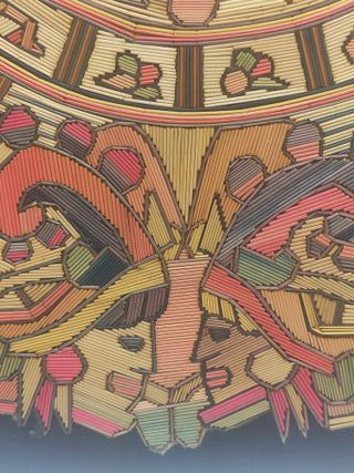 Calendario Azteca/Maya Artesanal 80s