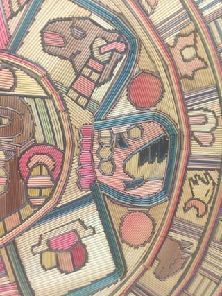 Calendario Azteca/Maya Artesanal 80s