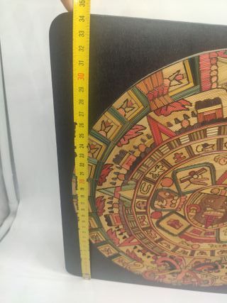 Calendario Azteca/Maya Artesanal 80s