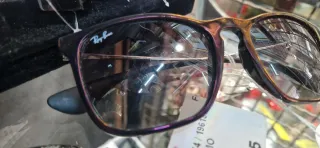 Occhiali Ray-Ban Cromati Viola