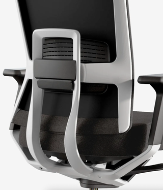 Silla de oficina TNK Flex base aluminio