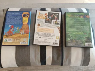3 Películas Disney DVD (Peter Pan, James y el Melo