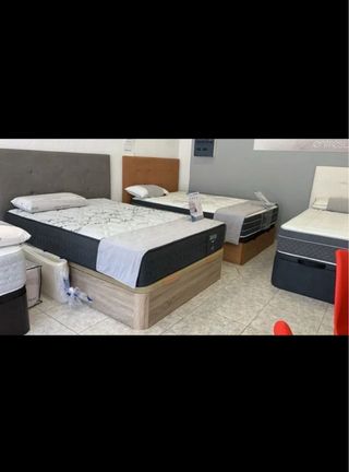 Canapé abatible y colchón oferta