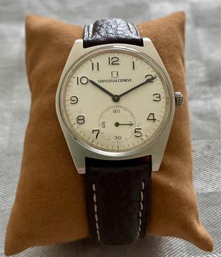 Orologio Universal Genève Acciaio Vintage