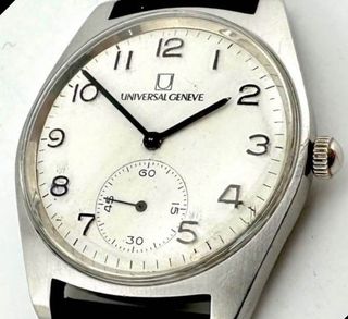 Orologio Universal Genève Acciaio Vintage