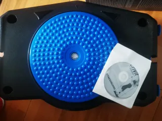 Tabla Fitness Crivit con Cuerdas y DVD