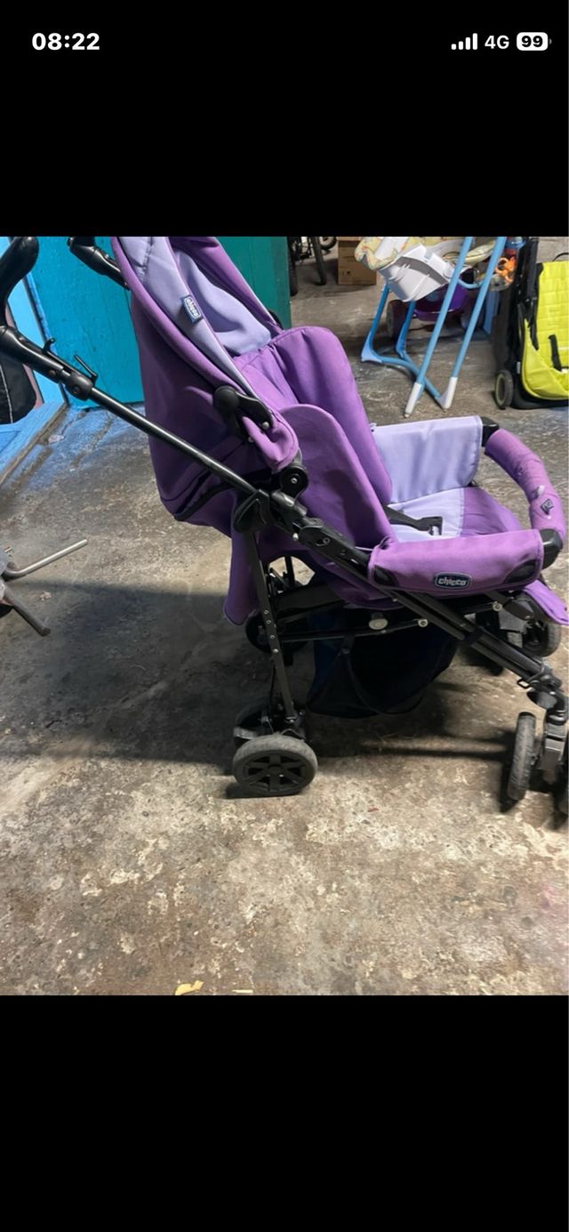 Passeggino Chicco Viola
