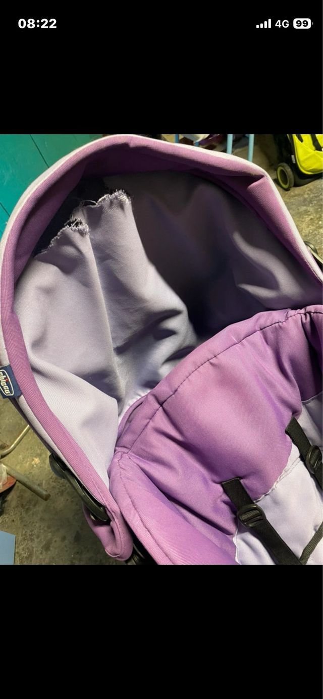 Passeggino Chicco Viola