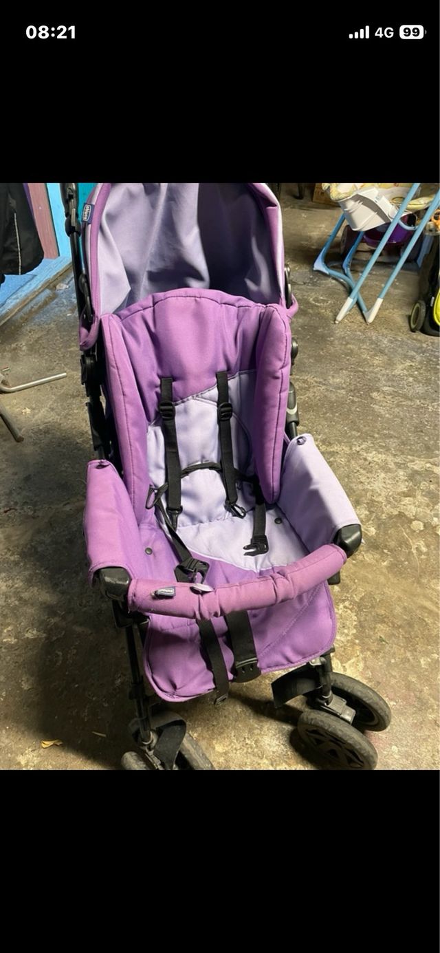 Passeggino Chicco Viola