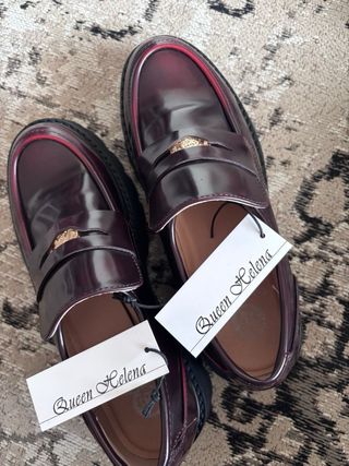 Mocassini Queen Helena bordeaux 37