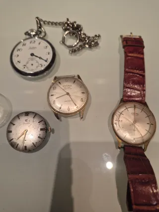 Lote de relojes antiguos, no funcionan