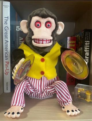 Scimmia Giocattolo con Piatti - Jolly Chimp