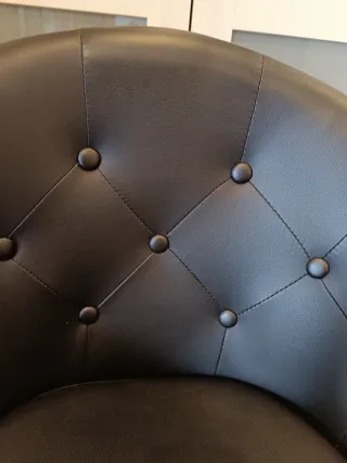 Silla Negra Diseño Moderno