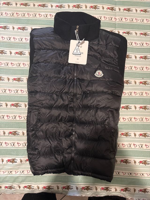 Moncler Gilet Nero Taglia M