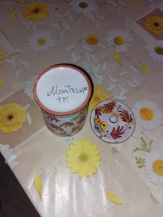Barattolo Ceramica Montelupo Fiorentino