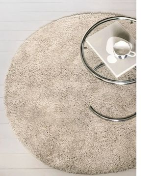 Alfombra Redonda Rugvista Beige/Multicolor