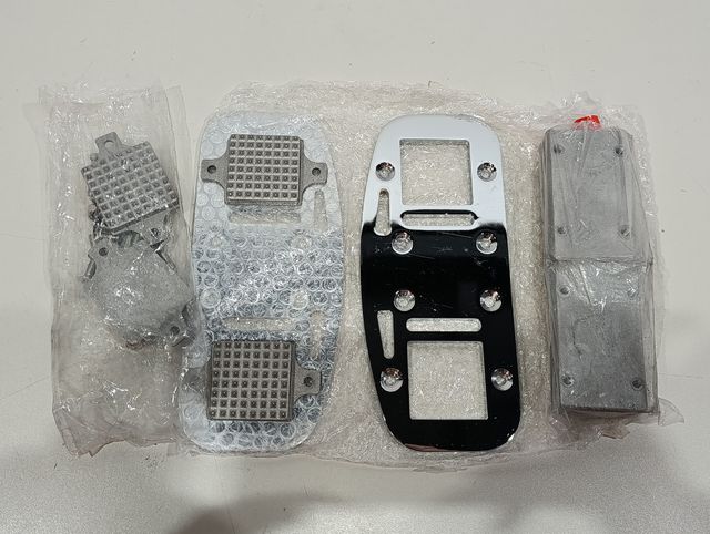 Plataformas Cromadas Pasajero Universal