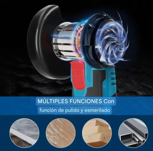 Mini smerigliatrice angolare a batteria ricaricabile