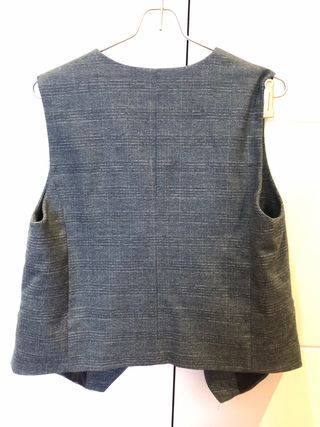 Chaleco ZARA Gris Talla S