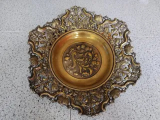 Bandeja Alpaca Decorada