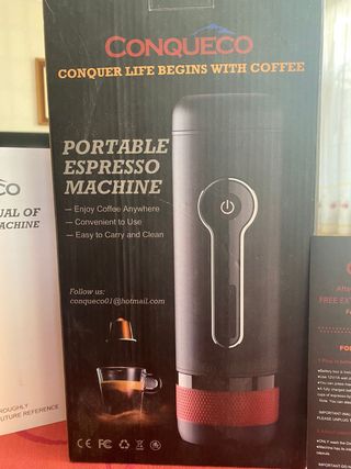 Cafetera Portátil Conqueco