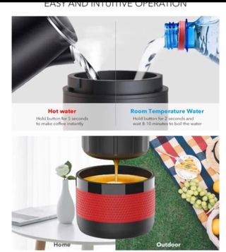 Cafetera Portátil Conqueco