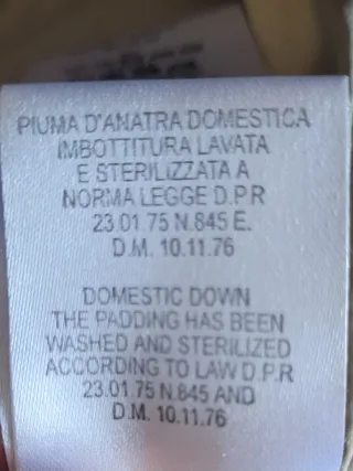 Piumino Emporio Armani Beige 159g