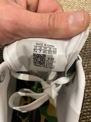 Adidas Stan Smith Camuflaje BAPE Edición Limitada