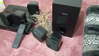 Sistema Home Theater Philips 5.1 completo