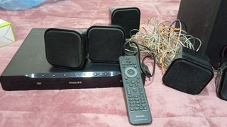 Sistema Home Theater Philips 5.1 completo