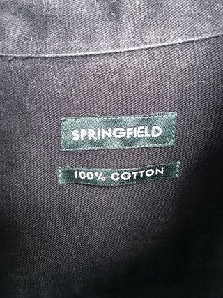 Camisa Springfield Negra