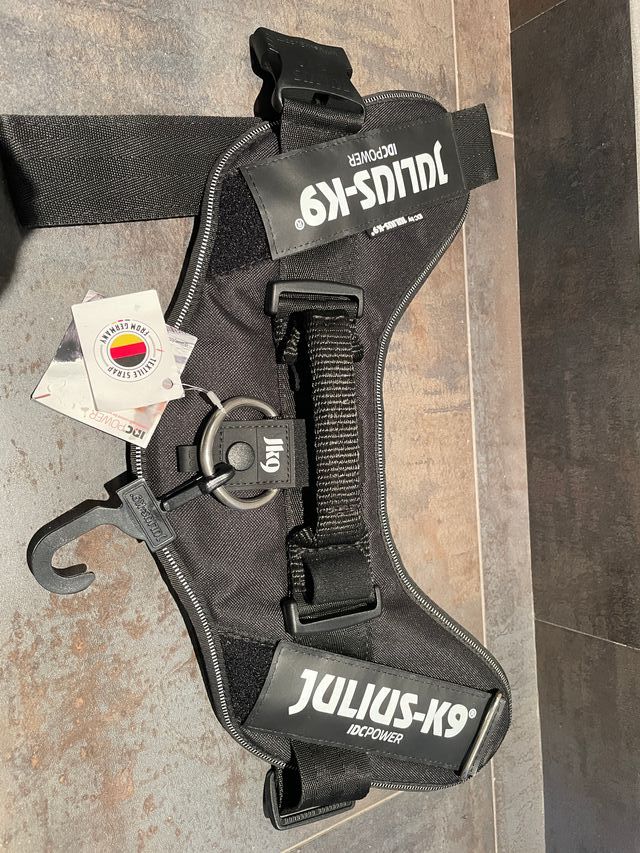 Arnés Julius-K9 IDC POWER XL/2 NEGRO - NUEVO