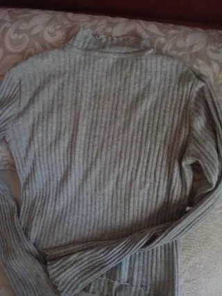 Jersey Stradivarius gris talla S